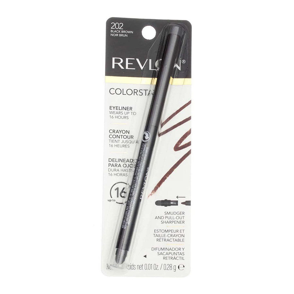 Revlon Colorstay Waterproof Eyeliner, Black Brown, 0.01 Oz